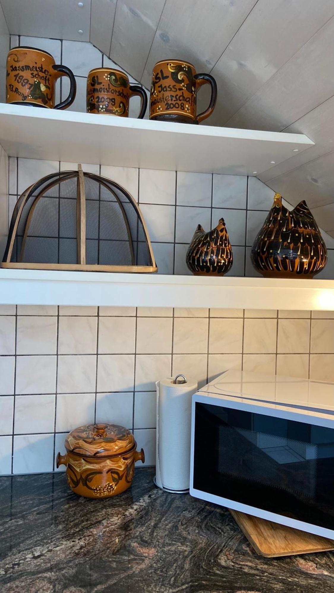 Naturnahe Familienwohnung Ruschegg Bagian luar foto