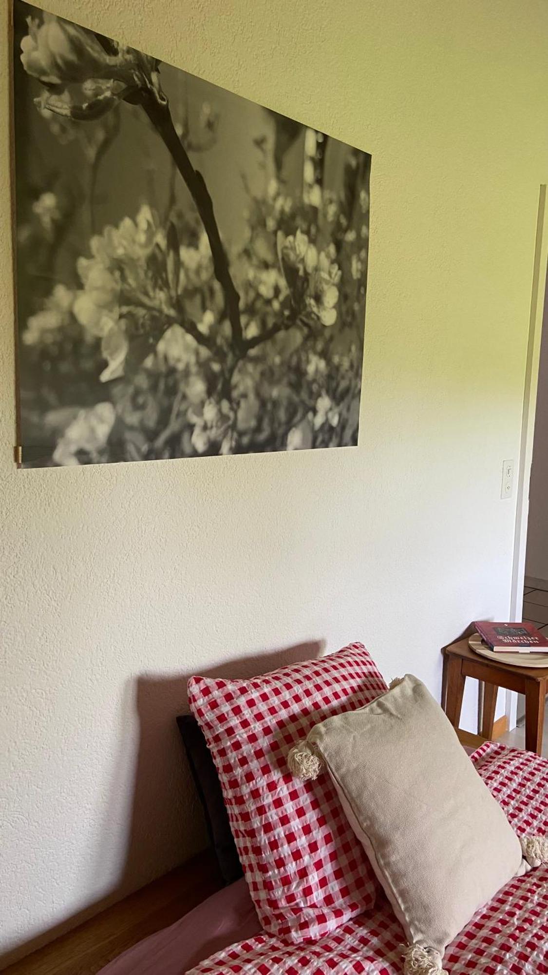 Naturnahe Familienwohnung Ruschegg Bagian luar foto