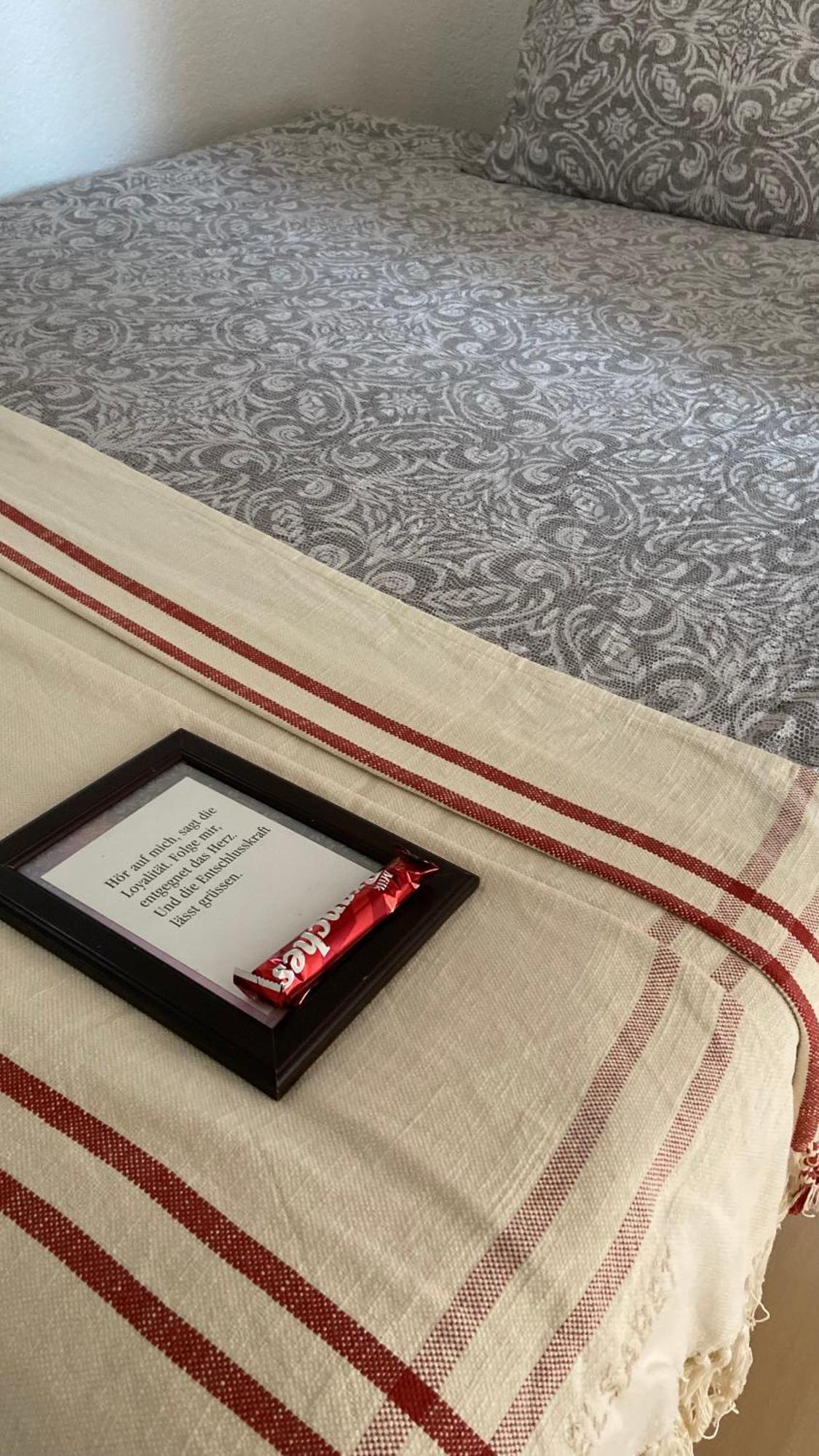 Naturnahe Familienwohnung Ruschegg Bagian luar foto